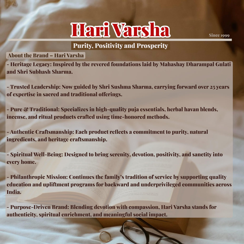 Hawan Samagri | Pure Natural Herbs for Sacred Fire Rituals, Pooja & Religious Ceremonies – Hari Varsha
