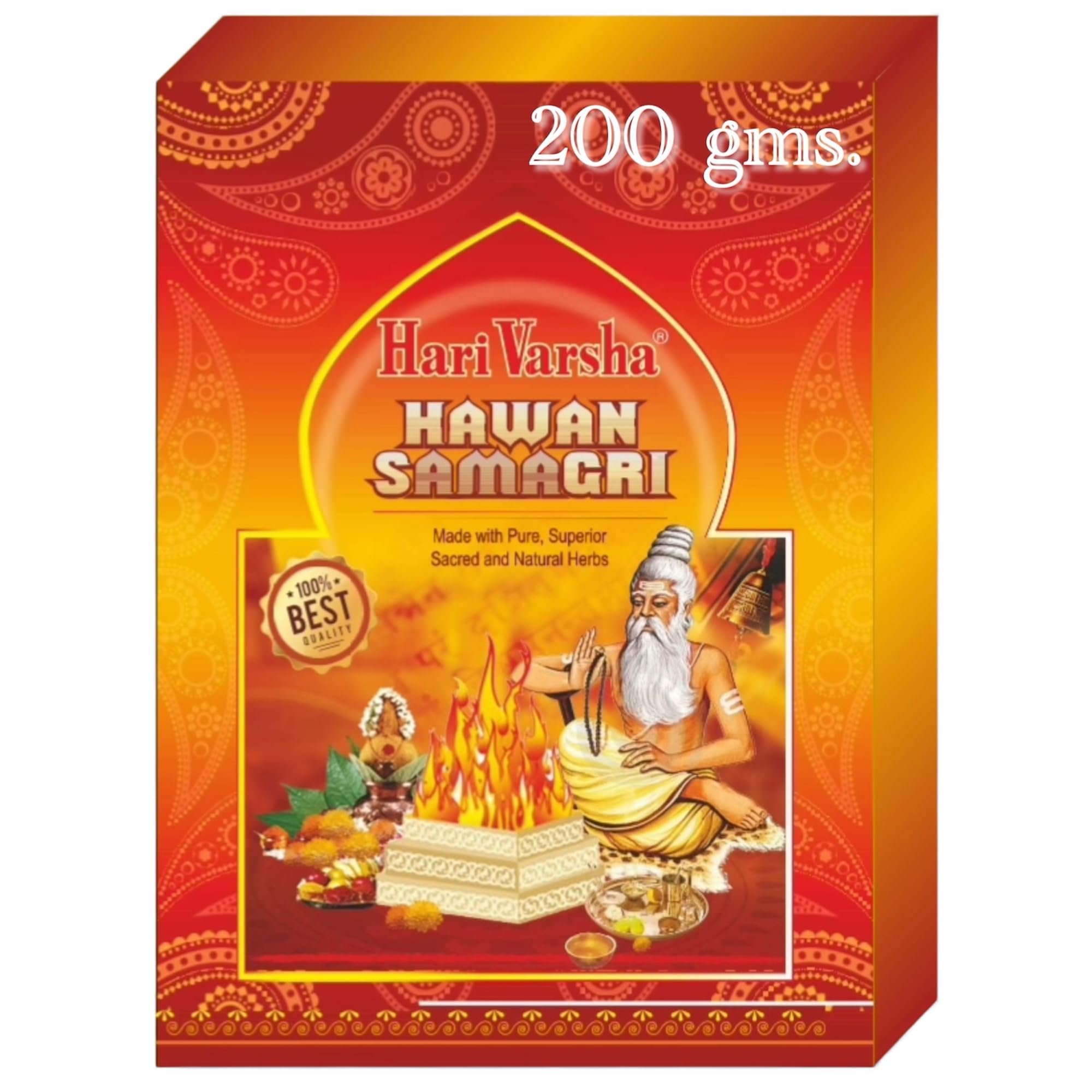 Hawan Samagri | Pure Natural Herbs for Sacred Fire Rituals, Pooja & Religious Ceremonies – Hari Varsha