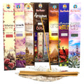 Eco-friendly incense holder included with Hari Varsha Aroma Fusion set