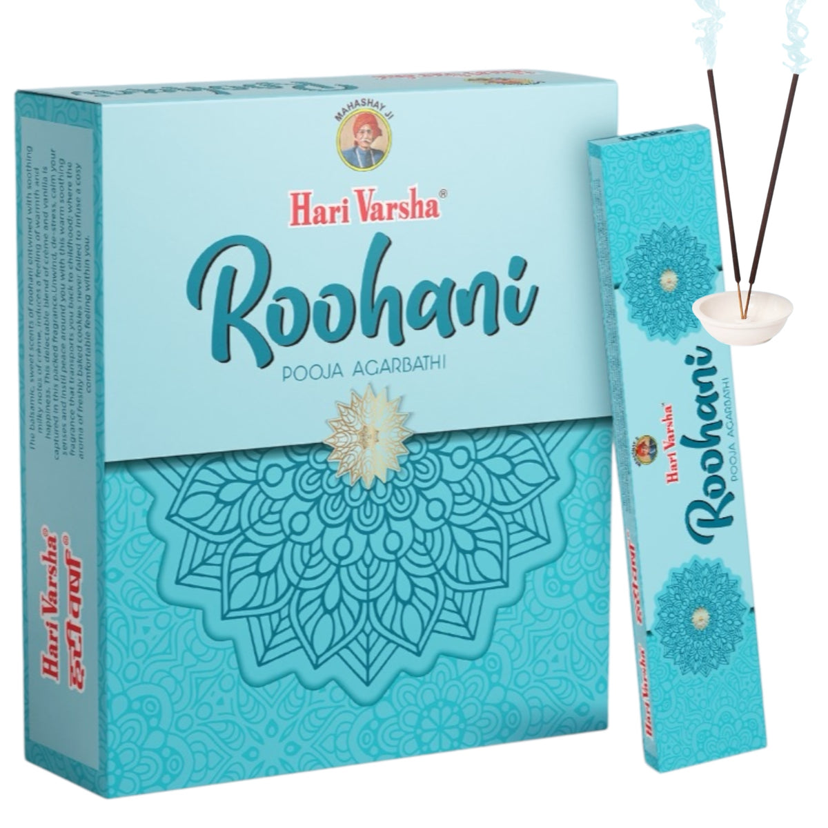 Roohani Incense Sticks | Warm Creme & Vanilla Fragrance for Home & Relaxation – Hari Varsha