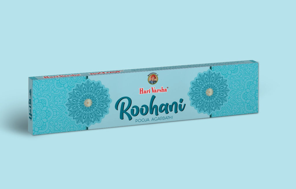 Roohani Incense Sticks | Warm Creme & Vanilla Fragrance for Home & Relaxation – Hari Varsha