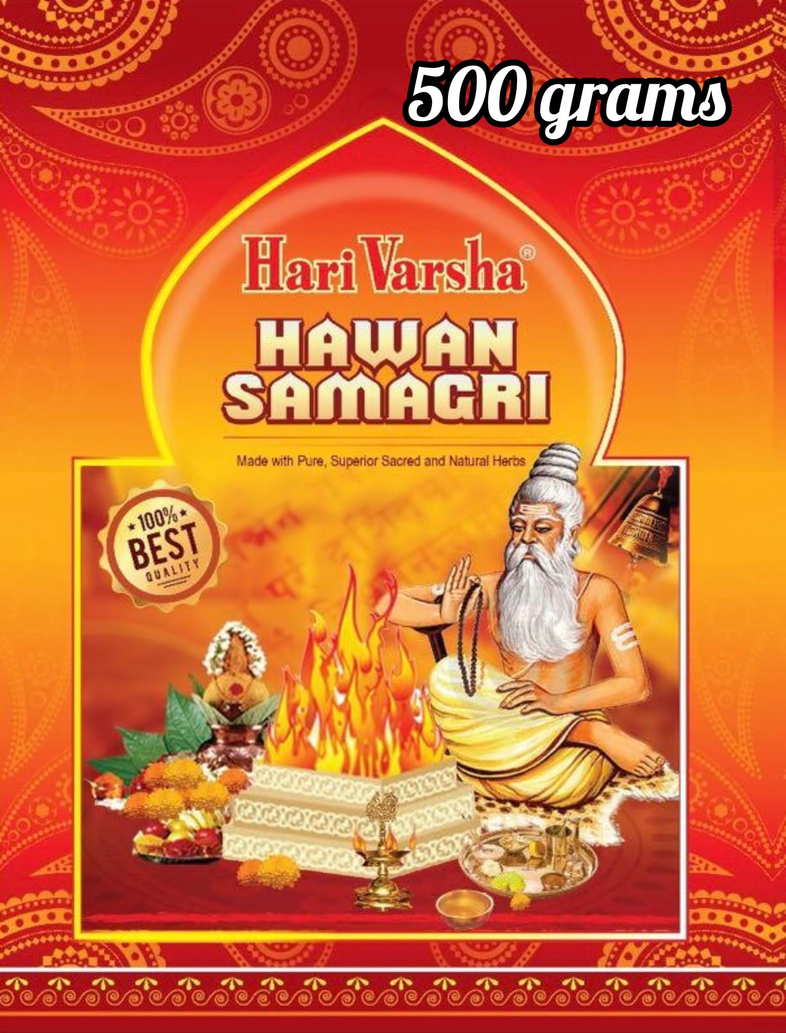 Hawan Samagri | Pure Natural Herbs for Sacred Fire Rituals, Pooja & Religious Ceremonies – Hari Varsha